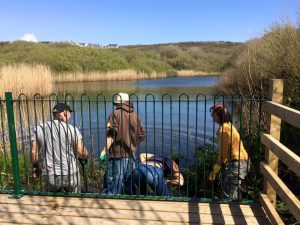 creating pond dipping